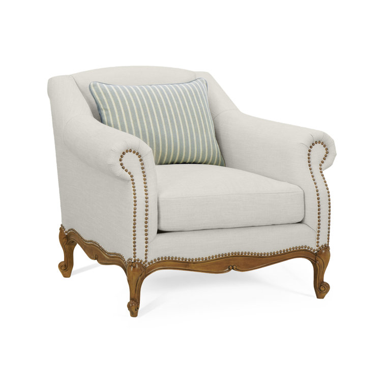 Jonathan Charles Fine Furniture 37.5" Wide Armchair Perigold